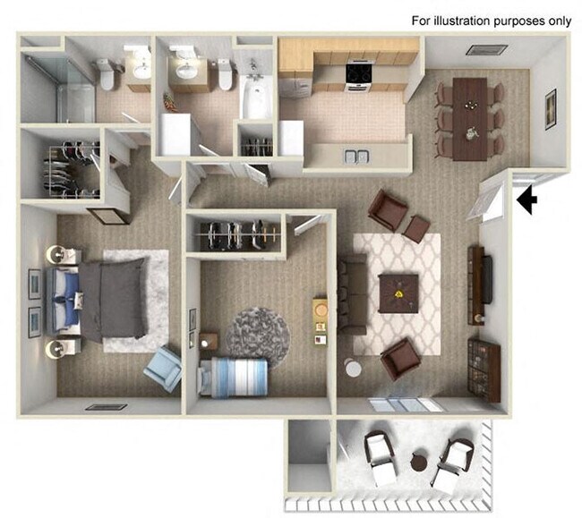 Unit 325-C07 325-C07 floor plan